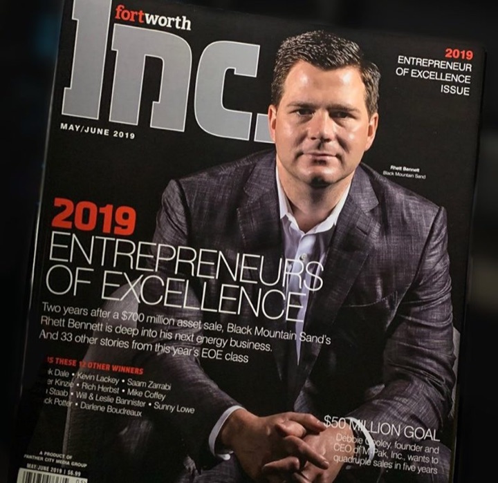 2019 Entrepreneur Of Excellence in Energy