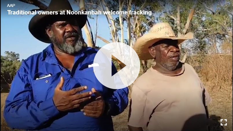 Video: Traditional Owners at Noonkanbah welcome hydraulic fracture stimulation